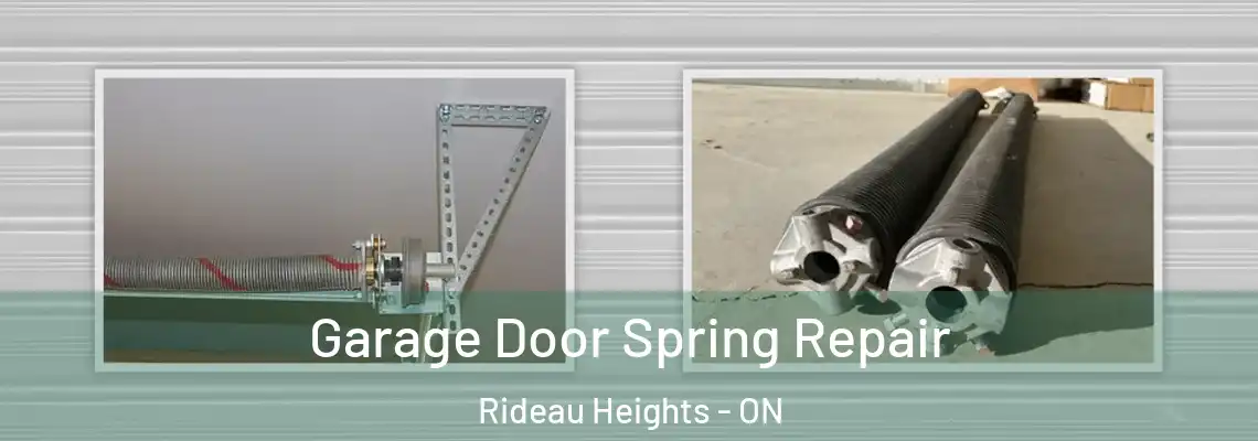 Garage Door Spring Repair Rideau Heights - ON