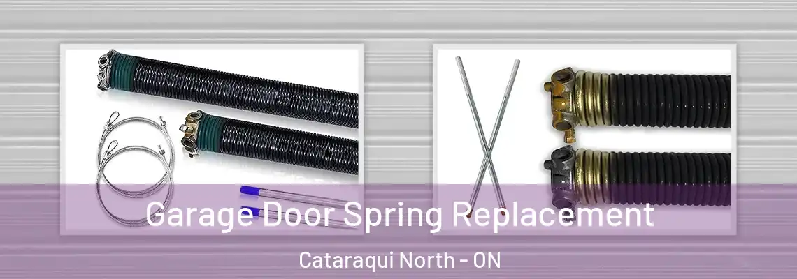 Garage Door Spring Replacement Cataraqui North - ON