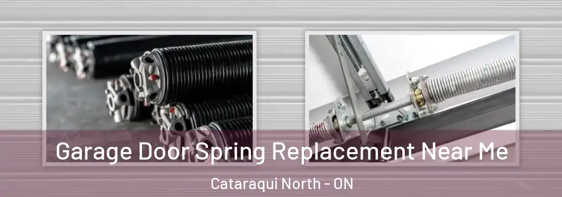  Garage Door Spring Replacement Near Me Cataraqui North - ON