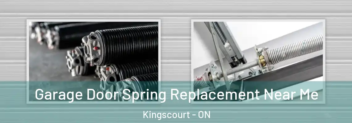 Garage Door Spring Replacement Near Me Kingscourt - ON