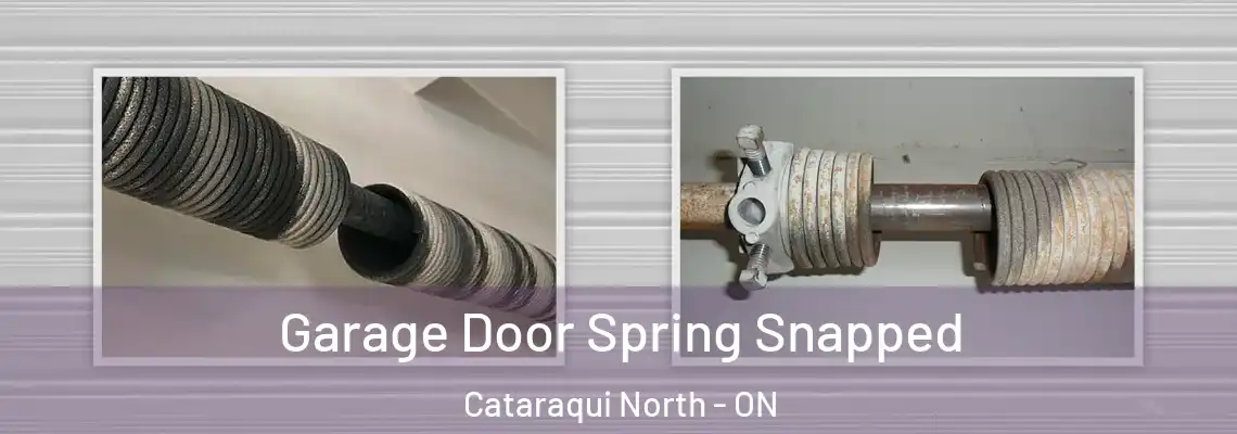  Garage Door Spring Snapped Cataraqui North - ON