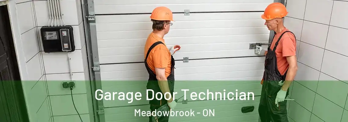 Garage Door Technician Meadowbrook - ON