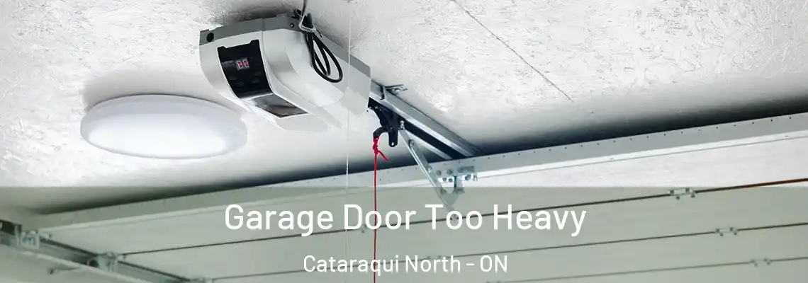 Garage Door Too Heavy Cataraqui North - ON