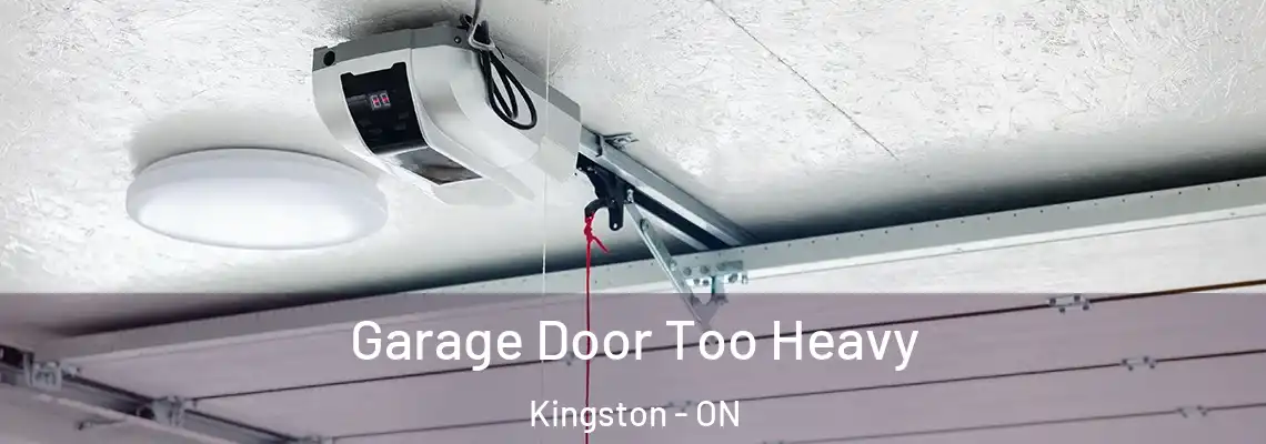 Garage Door Too Heavy Kingston - ON
