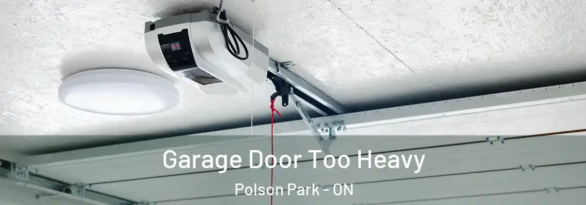  Garage Door Too Heavy Polson Park - ON