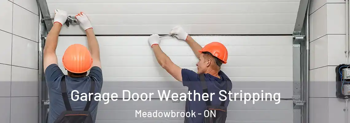  Garage Door Weather Stripping Meadowbrook - ON