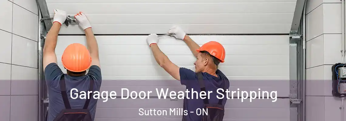 Garage Door Weather Stripping Sutton Mills - ON
