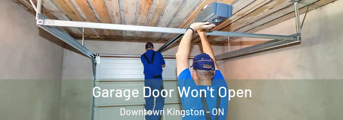  Garage Door Won't Open Downtown Kingston - ON