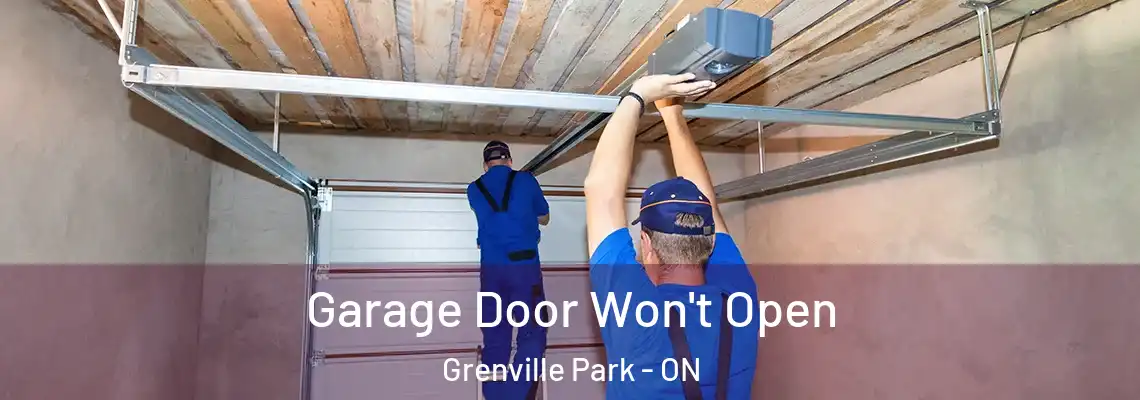 Garage Door Won't Open Grenville Park - ON