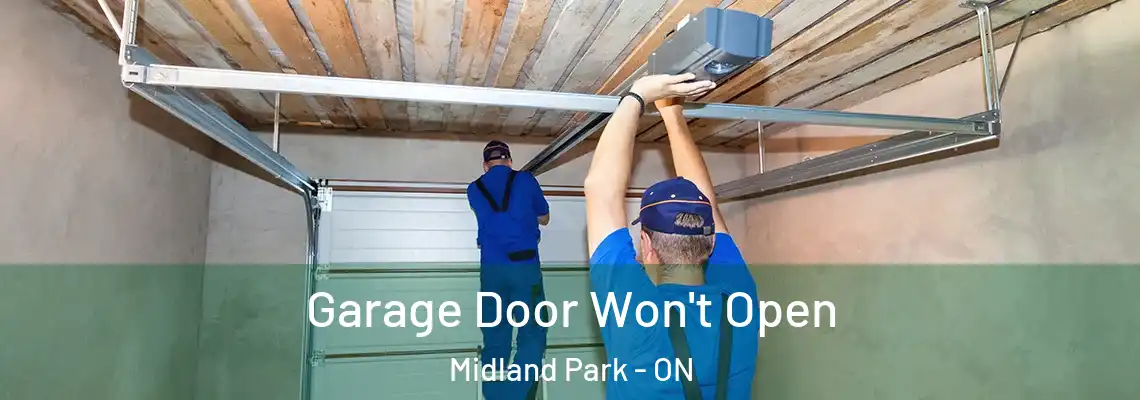 Garage Door Won't Open Midland Park - ON