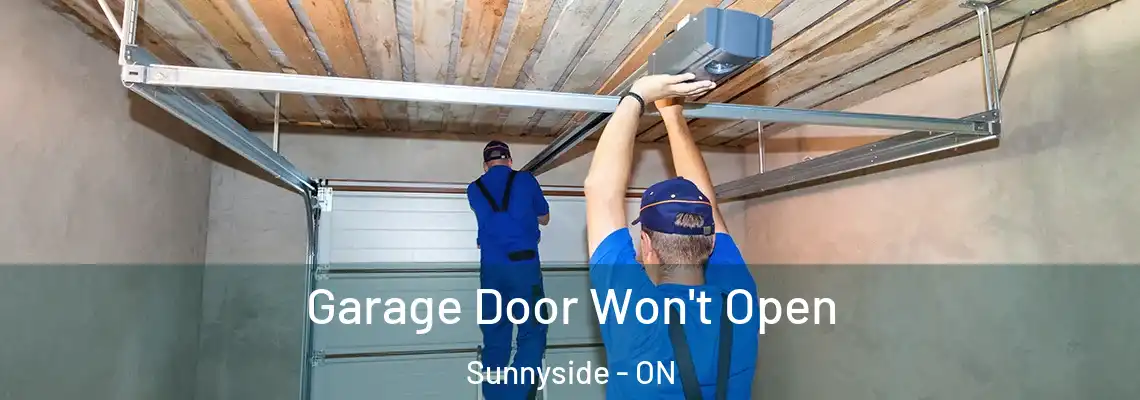 Garage Door Won't Open Sunnyside - ON