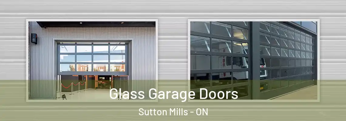Glass Garage Doors Sutton Mills - ON