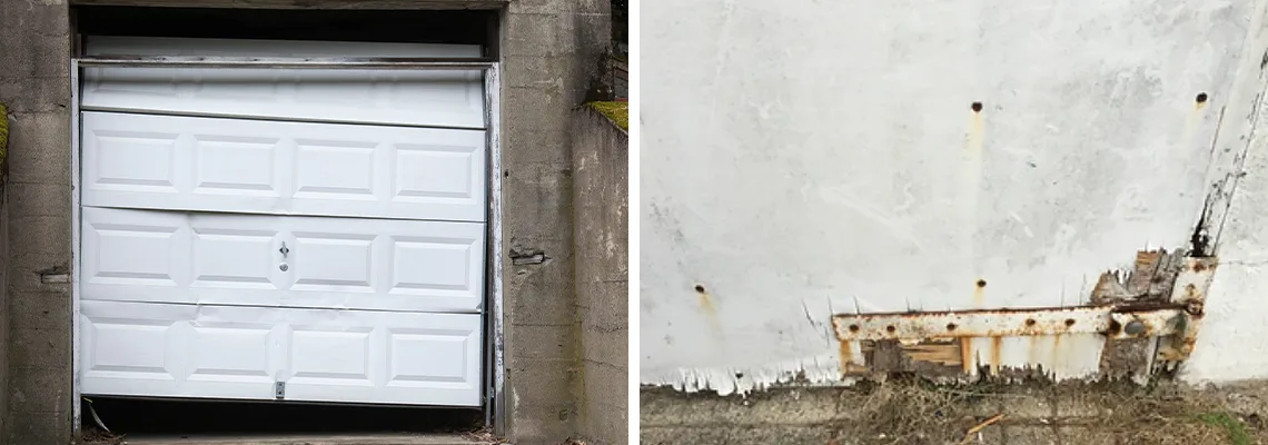 Rotten Commercial Garage Door Repair in Calvin Park, ON