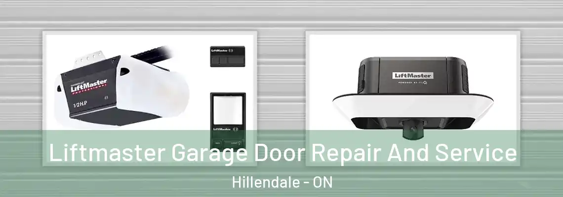 Liftmaster Garage Door Repair And Service Hillendale - ON