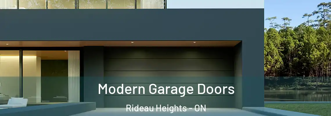  Modern Garage Doors Rideau Heights - ON