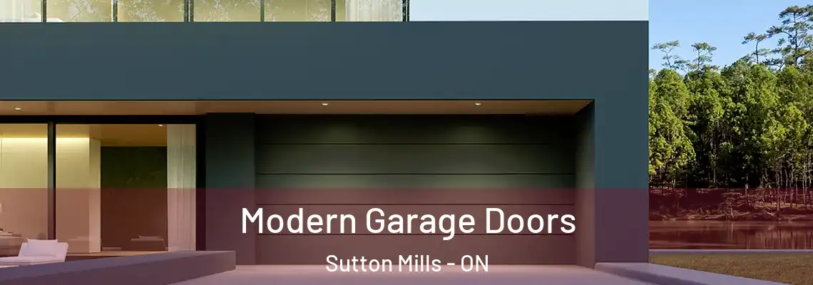  Modern Garage Doors Sutton Mills - ON