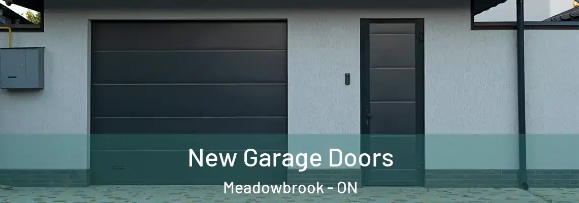 New Garage Doors Meadowbrook - ON