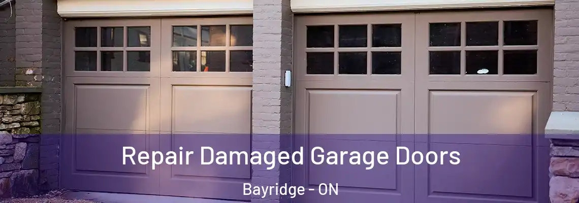  Repair Damaged Garage Doors Bayridge - ON