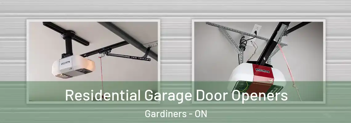 Residential Garage Door Openers Gardiners - ON