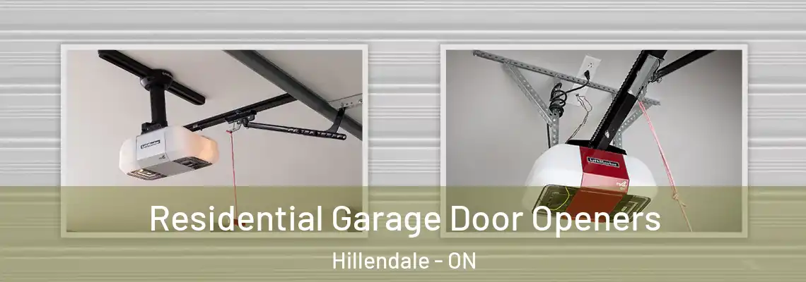 Residential Garage Door Openers Hillendale - ON