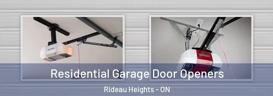  Residential Garage Door Openers Rideau Heights - ON
