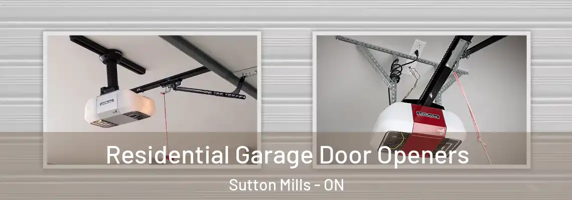  Residential Garage Door Openers Sutton Mills - ON