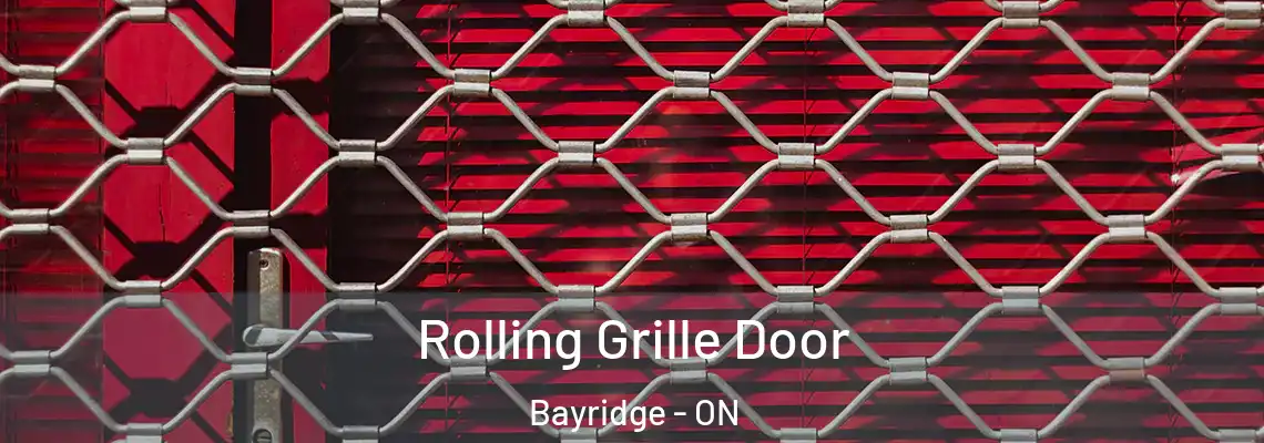 Rolling Grille Door Bayridge - ON