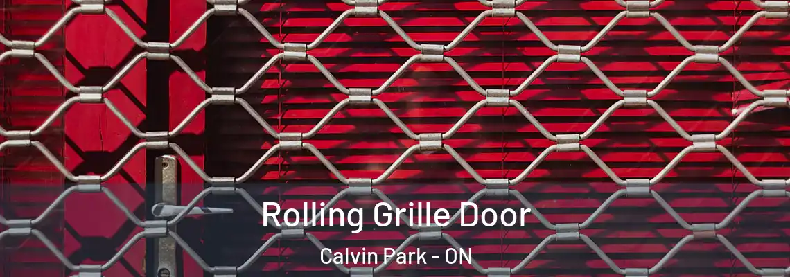 Rolling Grille Door Calvin Park - ON