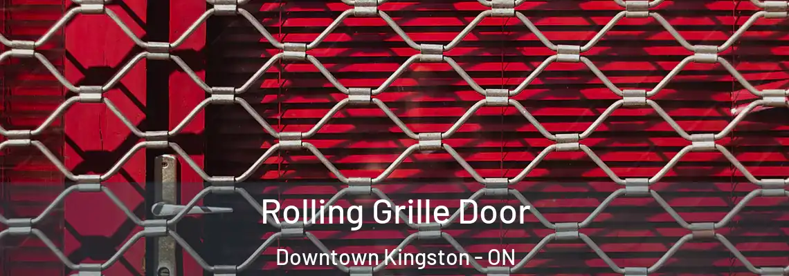 Rolling Grille Door Downtown Kingston - ON