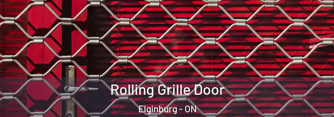 Rolling Grille Door Elginburg - ON