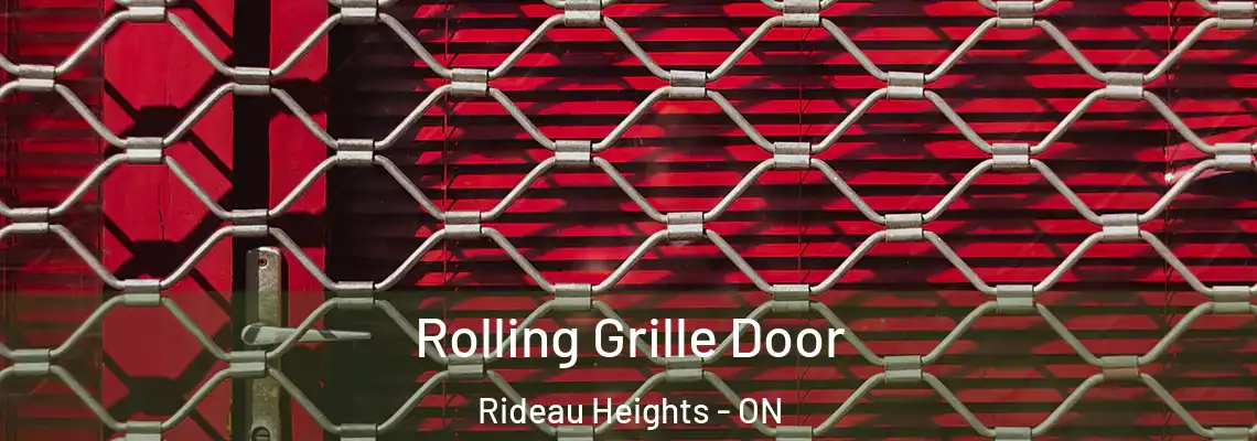  Rolling Grille Door Rideau Heights - ON