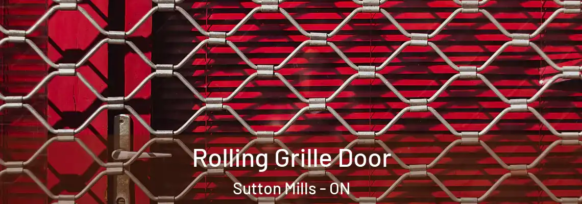 Rolling Grille Door Sutton Mills - ON