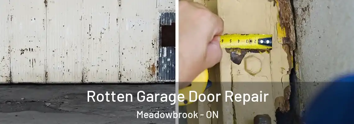  Rotten Garage Door Repair Meadowbrook - ON