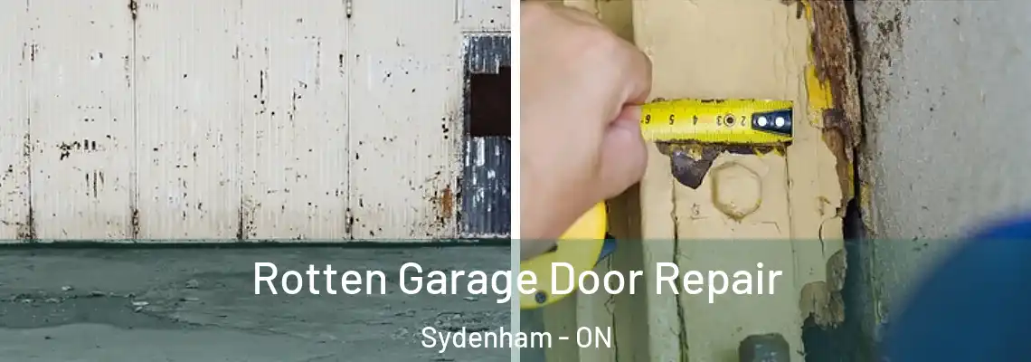 Rotten Garage Door Repair Sydenham - ON