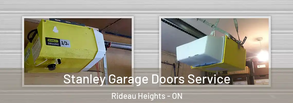 Stanley Garage Doors Service Rideau Heights - ON