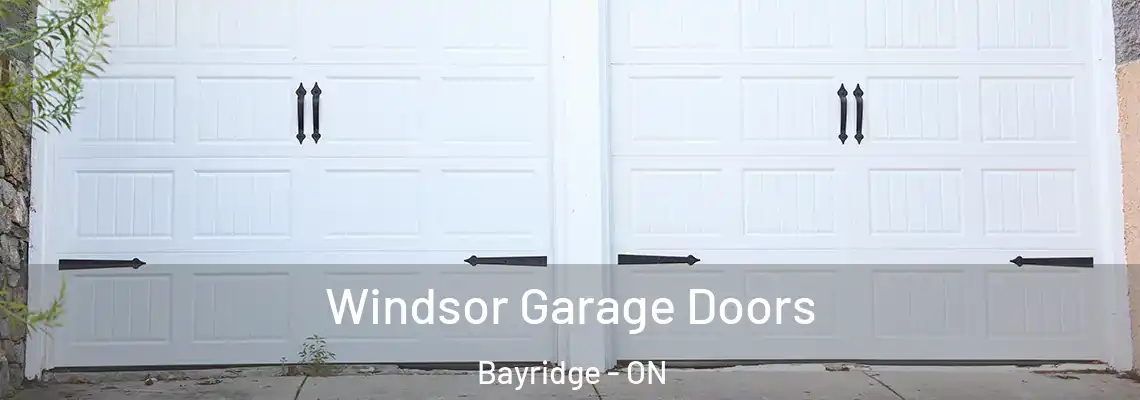  Windsor Garage Doors Bayridge - ON