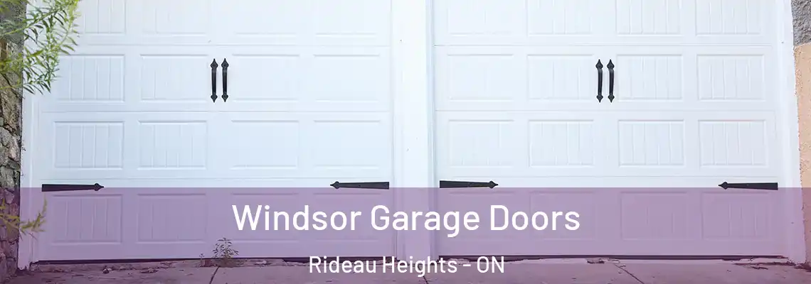 Windsor Garage Doors Rideau Heights - ON
